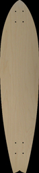 fishtail longboard